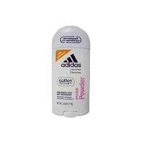 Adidas 24 Hr Cotton Tech Pure Powder Women Deodorant - 2.6 Oz [2-PACK]