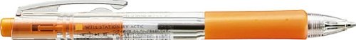 KOKUYO F-WPR110YR ボールペン<WiLL STATIONERY ACTIC>三角グリップ軸オレンジ