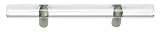 Atlas Homewares 3147-BRN 6-Inch Optimism Rail Pull, Brushed Nickel