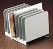 Buddy Products 7 Slot Mail and Memo File, Steel, 6 x 5.5 x 7 Inches, Black (0547-4)