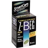 Z-Bec Smart Care B-Complex Supplement, Caplets, 60 ct.