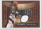 2003-04 Fleer Patchworks Courting Greatness Jerseys #ZR - Zach Randolph/350