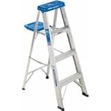 UPC 051751010404 product image for Werner 363 250-Pound Duty Rating Aluminum Stepladder, 3-Foot | upcitemdb.com