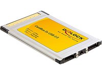 DELOCK PCMCIA CardBus zu 2x USB 2.0 slim Preisvergleich