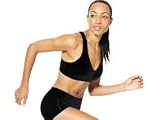 Shock Absorber Plunge Sports Bra Top - Black - 14395 (Support Level 3)