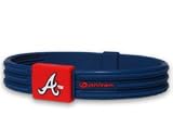 Phiten American League MLB S-Type Titanium Bracelet Team: Seattle Mariners, Size: 7 1/2in