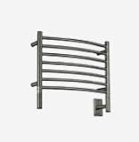 Amba / Jeeves Amba Towel Warmer- H Curved, Brushed, 20.5 x 18 7, Bars HCB20