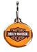 Harley Davidson Round ID Pet Tag