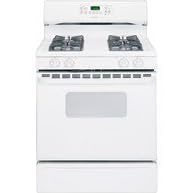 Hotpoint : RGB745WEHWW 30in Freestanding Gas Range with 4 Sealed Burners - White