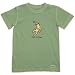 Boys Life Is Good What Up Dog Tee