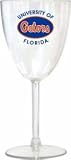 Florida Gators 10 oz. Crystal Clear Plastic Wine Glass