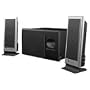 Altec Lansing VS2121 2.1 Computer Speaker System (3-Speaker, Black & Silver)
