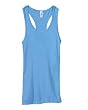 Women's Cotton Racerback Longer Length Tank Top