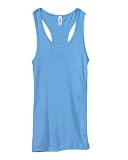 Women's Cotton Racerback Longer Length Tank Top