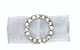 White Retro Buckle Hairclip