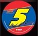 Mark Martin 3" Round Decal