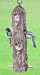 Songbird Cedar Suet Log Feeder with Perches