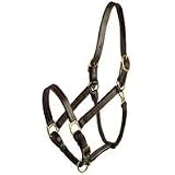 HALTER CLASSIC ADJUSTABLE, Size: HORSE (Catalog Category: Equine Tack & Other Equipment:HALTERS & LEADS: LEATHER)