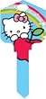 Hello Kitty Blue Schlage SC1 House Key