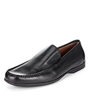 Airflex™ Leather Slip-On Loafers