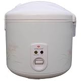 6 C Rice Cooker-Steamer-Slow Cooker Unit (White) (11.75'H x 12'W x 12'D)