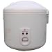 Kitchen & Housewares : 6 C Rice Cooker-Steamer-Slow Cooker Unit (White) (11.75'H x 12'W x 12'D)