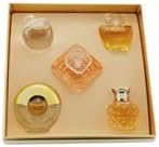 Haute Collection 5 Piece Mini Set for Women Gift Set - 0.13 oz Safari EDP Mini + 0.23 oz Noa EDT Mini + 0.25 oz Tresor EDP Mini + 0.13 oz Poeme EDP Mini + 0.16 oz Paloma Picasso EDT Mini