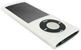GreyMobiles White Silicone Skin Case For Apple iPod Nano 5G 8GB 16GB (5th Generation) WITH SCREEN PROTECTOR