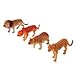 U.S. Toy 6 Plastic Toy Safari Animals Toy