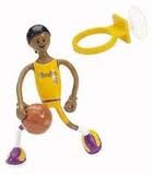 BENDOS Poseable Action Figure BUCKET the BASKETBALL PLAYER Kid GalaxyIMAGE