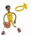 BENDOS Poseable Action Figure BUCKET the BASKETBALL PLAYER Kid Galaxy_s-1
