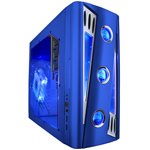 Apevia X-Cruiser2 X-CRUISER2-BL - Mid tower - ATX - no power supply - blue - USB/FireWire/Audio