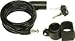 1.8M STEEL SPIRAL BICYCLE/CYCLE/BIKE SAFETY/SECURITY LOCK & BRACKET