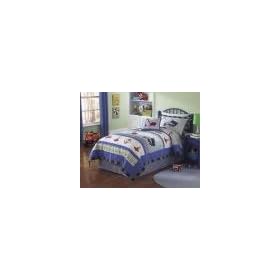 Trucks at Work Queen Sheet Set