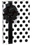 Domino Alley Dots Gift Wrap 15 Foot Roll Wrapping Paper by Premium Gift Wraps