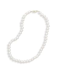 Akoya Pearl Necklace Grade A 6.5-7mm Cultured 14K Gold Clasp - Made in the USA