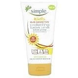 Simple Kid's Sun Sensitive Protecting Suncare Lotion 50 High 150ml