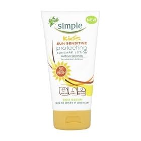 Simple Kid's Sun Sensitive Protecting Suncare Lotion 50 High 150ml