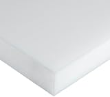 Acetal Sheet, Natural, 1/8 Thick, 12 Width, 12 Length
