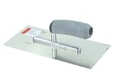 Eigenschaften BauKreis  / Glättekelle 280 x 130 mm Softgriff grau rostfrei