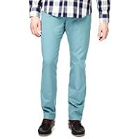 Blue Harbour Pure Cotton Tapered Chinos with Stain Defence™
