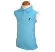 Ashworth Junior Girls Solid Pique Knit Shirt