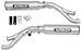 Kerker 4-Into-2 K-Series Slip-On - Chrome 138-41200