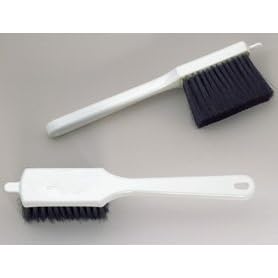 Egg Wash Icing Brush,11-1 4" Long, 4" Brush Head, Black Boars Hair by Braun Brush