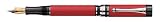 Laban German Rubber Ruby Red Medium Point Fountain Pen - LDF-F101RBRD
