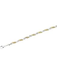 2.75 mm Rope Chain Sterling Silver & 14K Yellow 7 Inch Ch171
