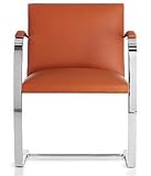 Brno Flat Bar Chair - w/ Armpads - Custom SB Lther