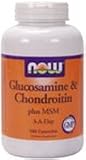 Glucosamine & Chondroitin Plus MSM 180 Caps - NOW Foods