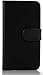 Active iPhone 5, 5s & itouch 5G PU Leather wallet case (Black)