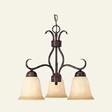 Basix 3-Light Chandelier - Oil Rubbed Bronze